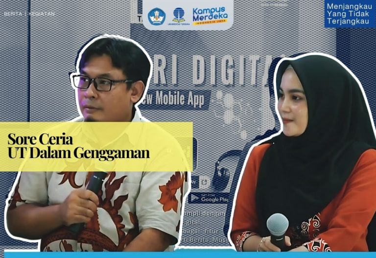 Sore Ceria di RRI PRO 2: Direktur UT Tarakan dan PJ SOSPROM UT Tarakan bahas UT dalam genggaman