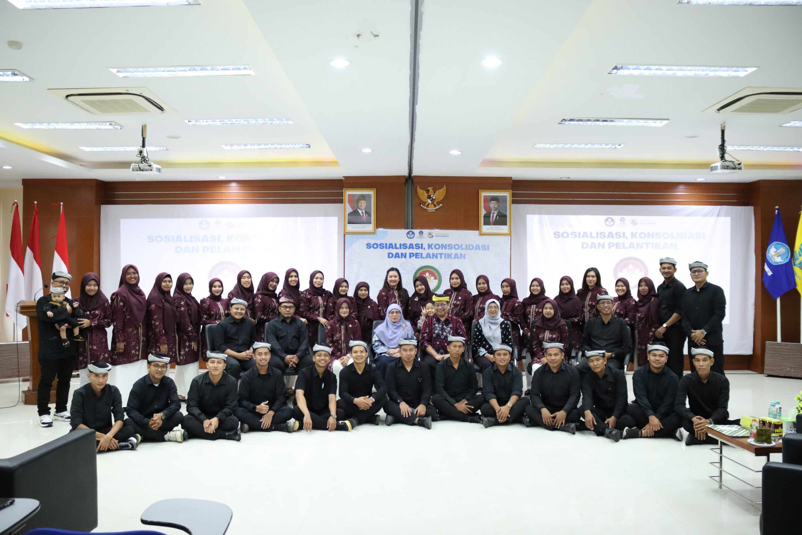 Pelantikan Pengurus DWP Universitas Terbuka Tarakan