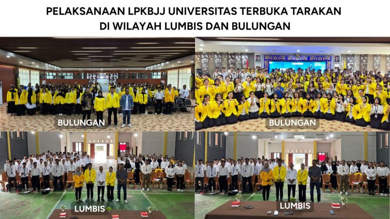 Pelaksanaan Layanan Pendukung Kegiatan Belajar Jarak Jauh (LPKBJJ) UT Tarakan Tahun Akademik 2025/2026 di Wilayah Bulungan dan Lumbis