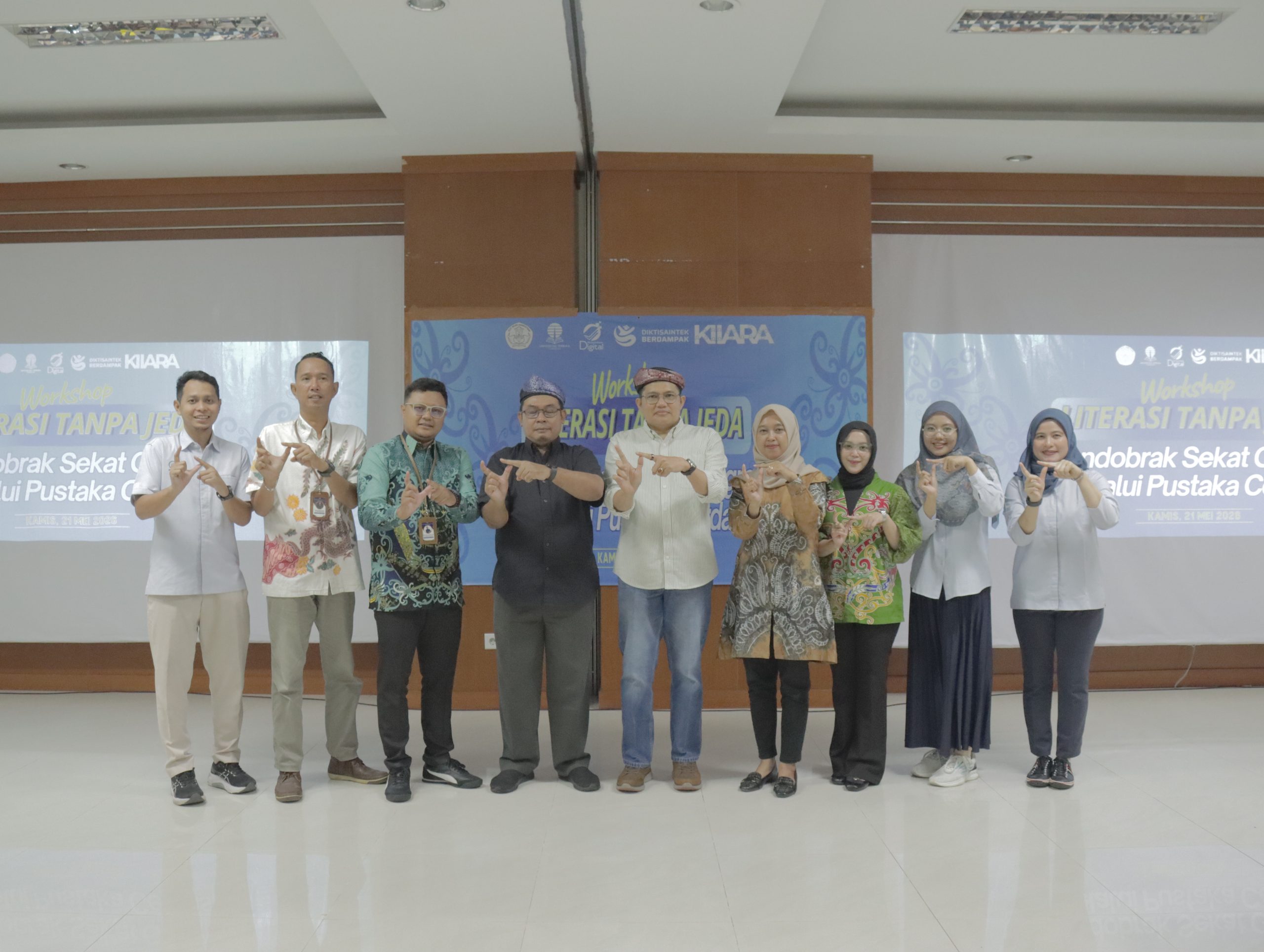 Workshop Literasi Tanpa Jeda: UT Tarakan Dorong Akses Pengetahuan Tanpa Batas Melalui “Mendobrak Sekat Geografis Melalui Pustaka Cerdas”