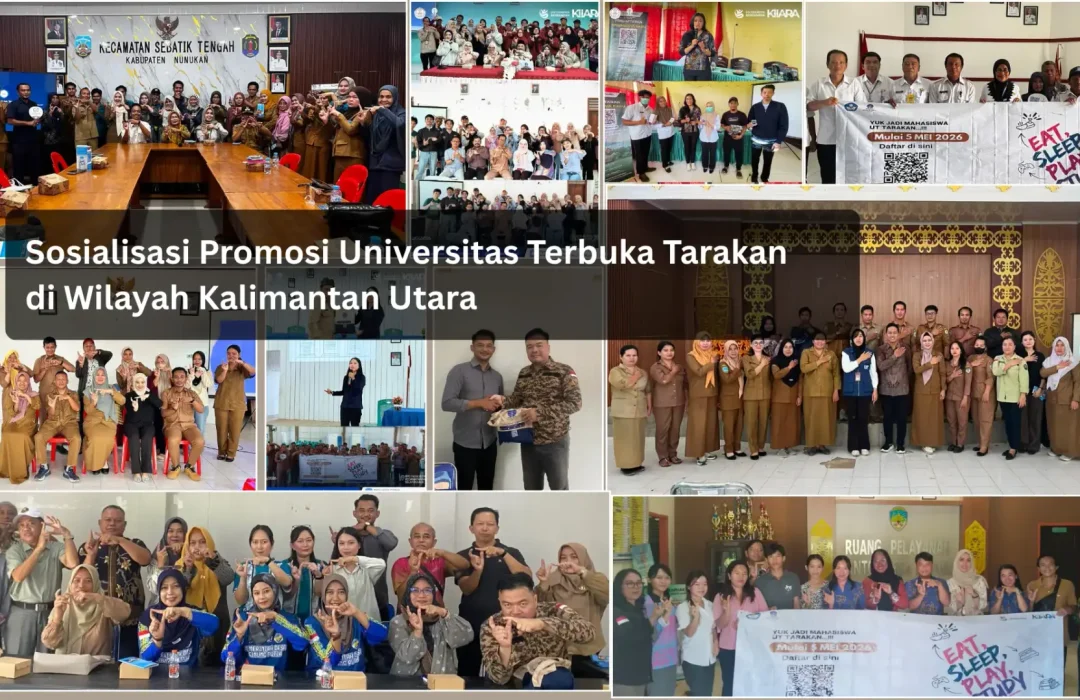 UT Tarakan Perluas Jangkauan Pendidikan Tinggi Melalui Sosialisasi dan Promosi di Berbagai Wilayah Kalimantan Utara