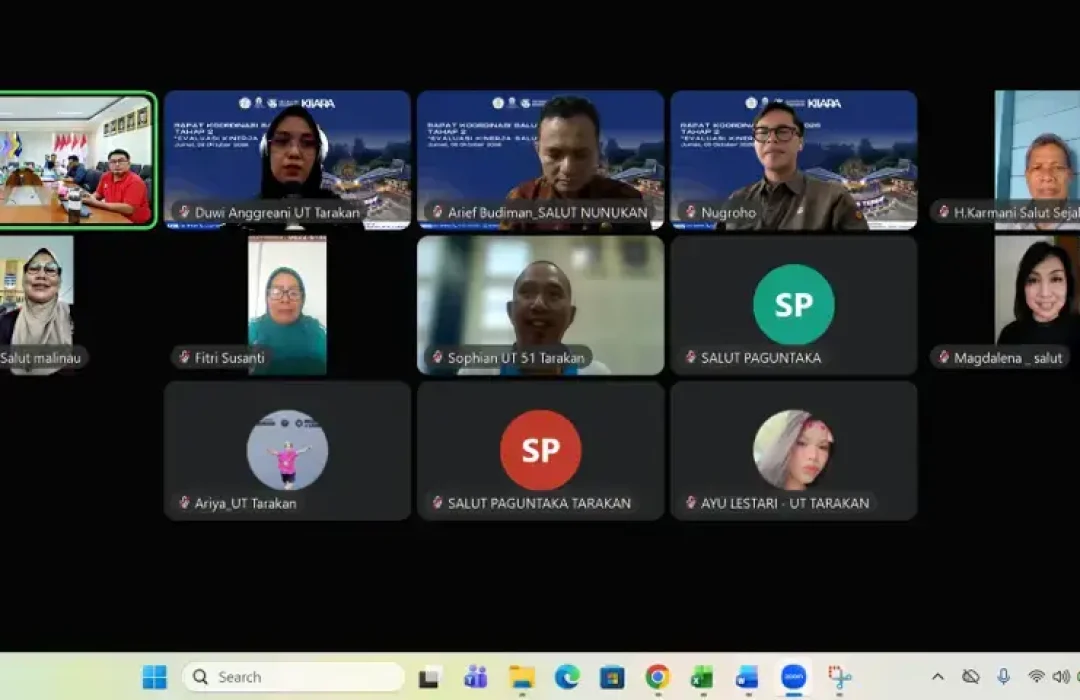 UT Tarakan Gelar Rapat Koordinasi SALUT Tahap 2 Tahun 2026, Perkuat Evaluasi Kinerja dan Layanan Mahasiswa